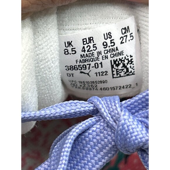Puma Suede Fandom Lavender Sneakers Mens Size 9.5 - Picture 8 of 8